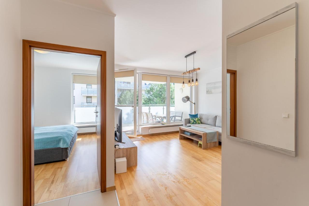 Aqua Marina Plaza-Basen Apartman Miedzyzdroje Kültér fotó
