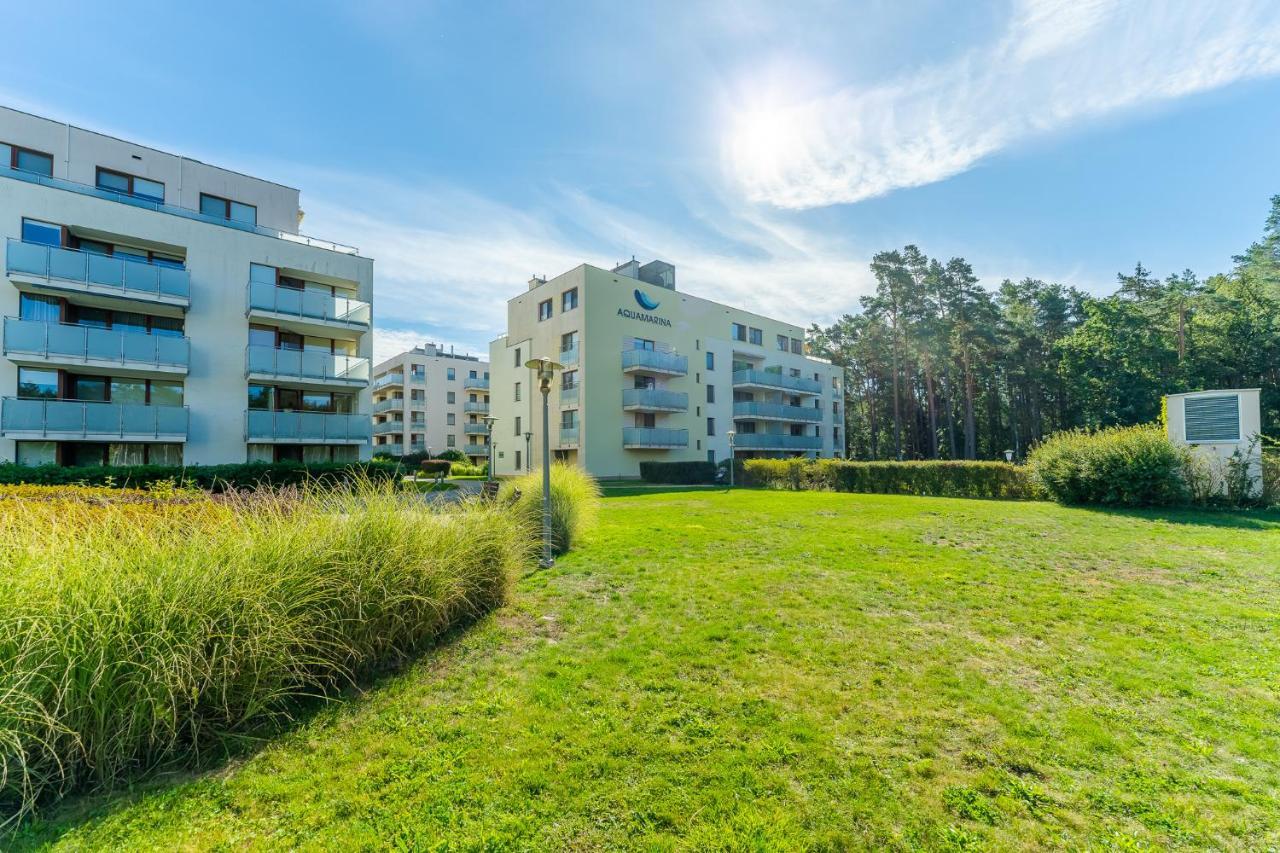 Aqua Marina Plaza-Basen Apartman Miedzyzdroje Kültér fotó